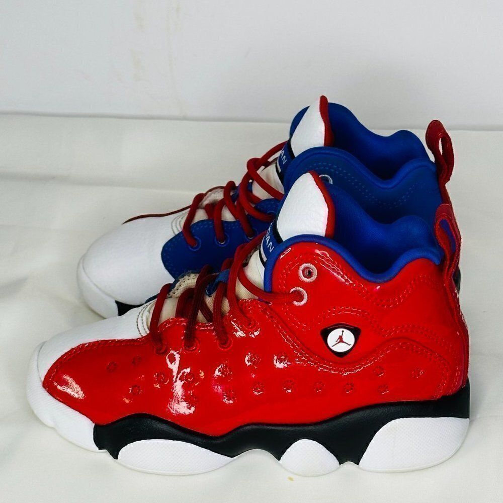 Jordan Unisex Kids Multicolor Jumpman Team 2 Athletic Running Shoes Size US 11C - Picture 2 of 10